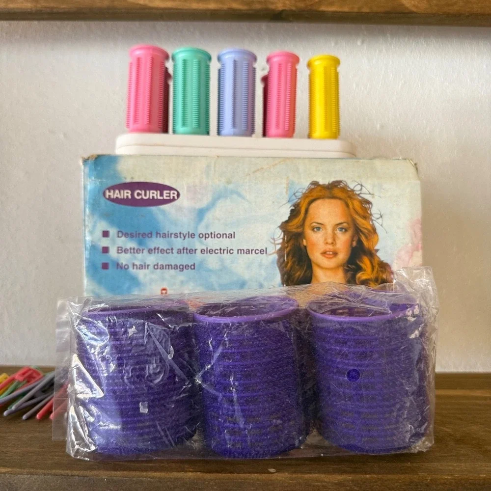 Vintage 2006 United Professional Hot Rollers Set Tested Working W/ Box + Bonus